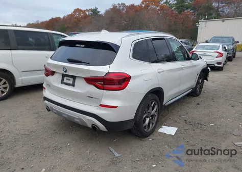 2021 BMW X3 xDrive30I from USA, damaged, VIN 5UXTY5C00M9G79043